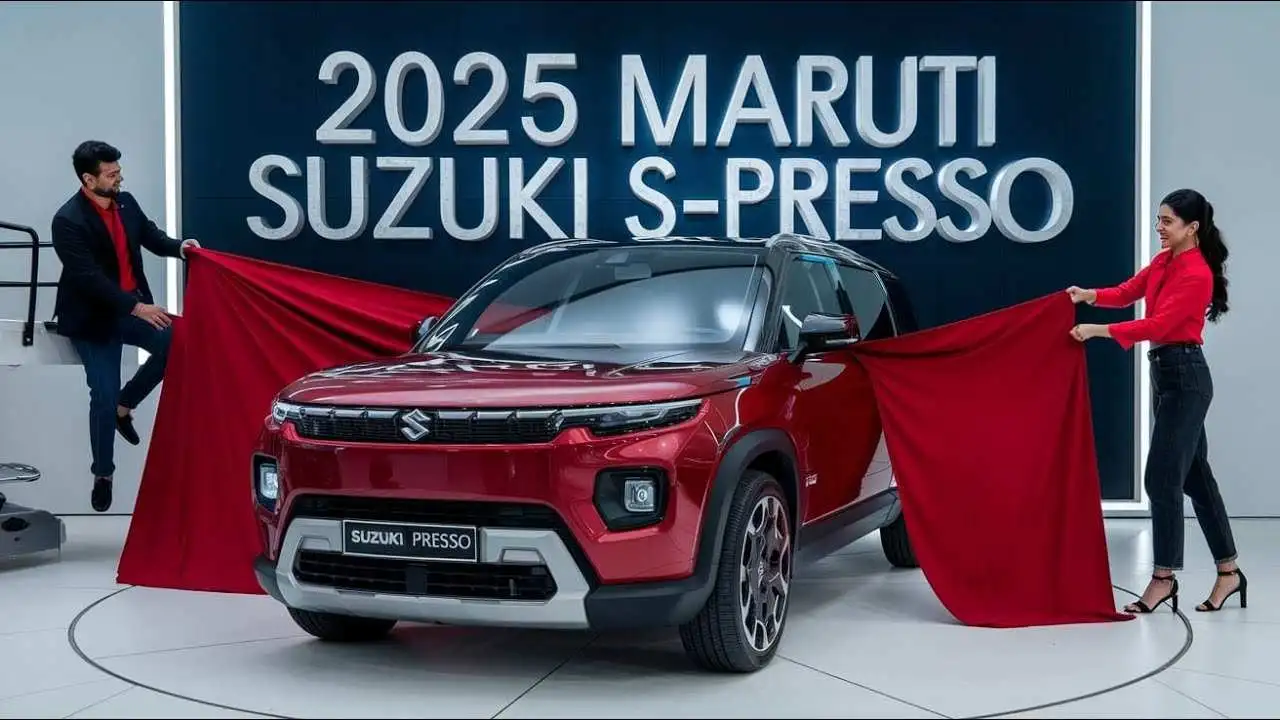 Image of the new 2025 Maruti S-Presso